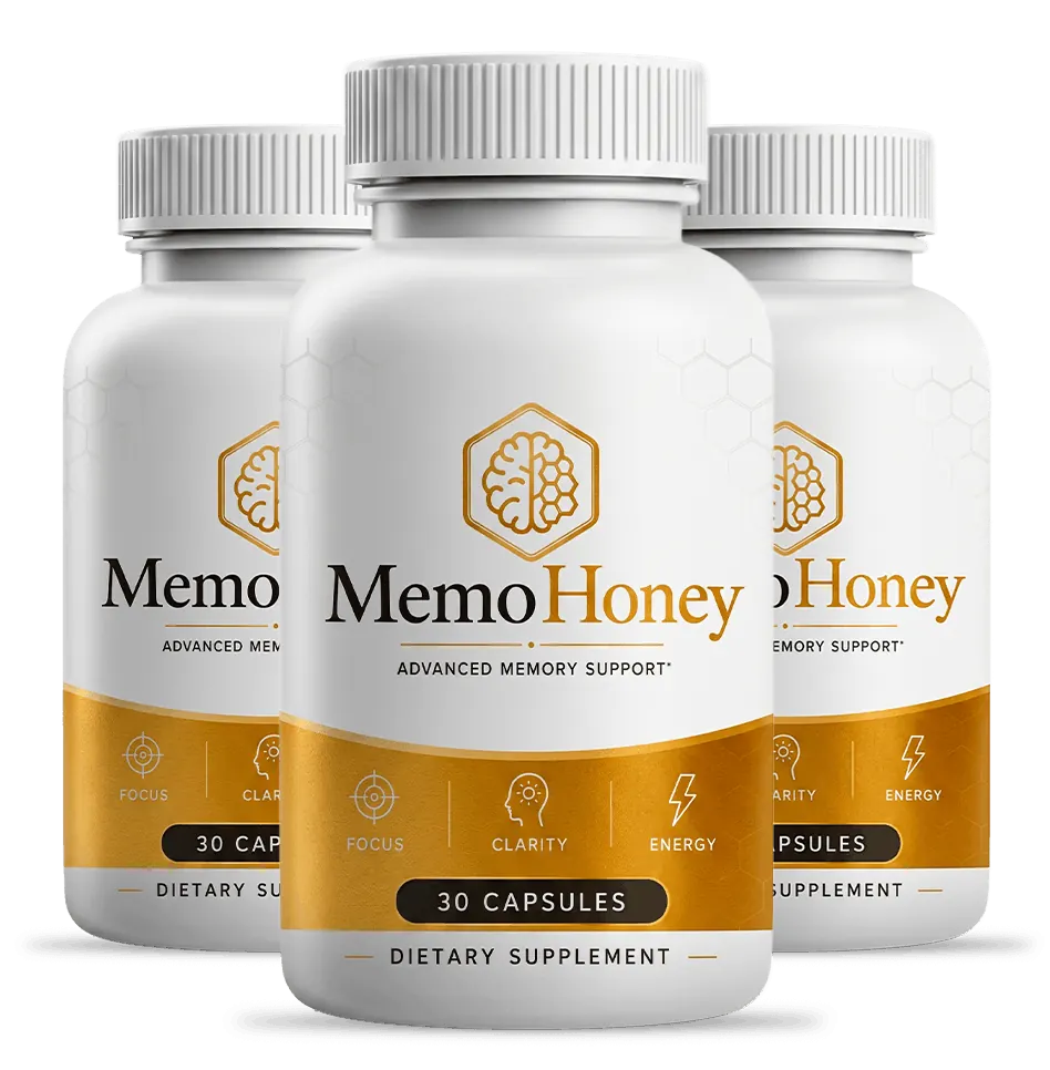 MemoHoney 3 bottle pack